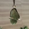 Dije de plata .925 con moldavita natural