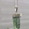 Dije en plata 925 con Moldavita natural