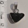 Dije en plata 9.25 con moldavita natural