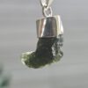 Dije en plata 925 con moldavita natural